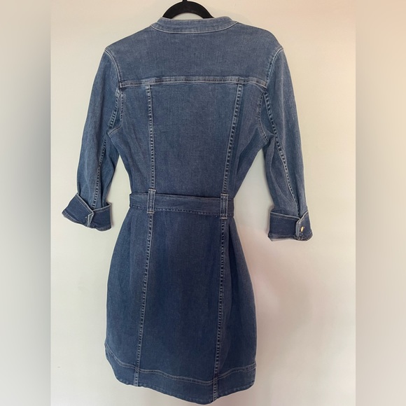 WHBM Denim Dress -size 6 Blue NWT - Picture 5 of 10